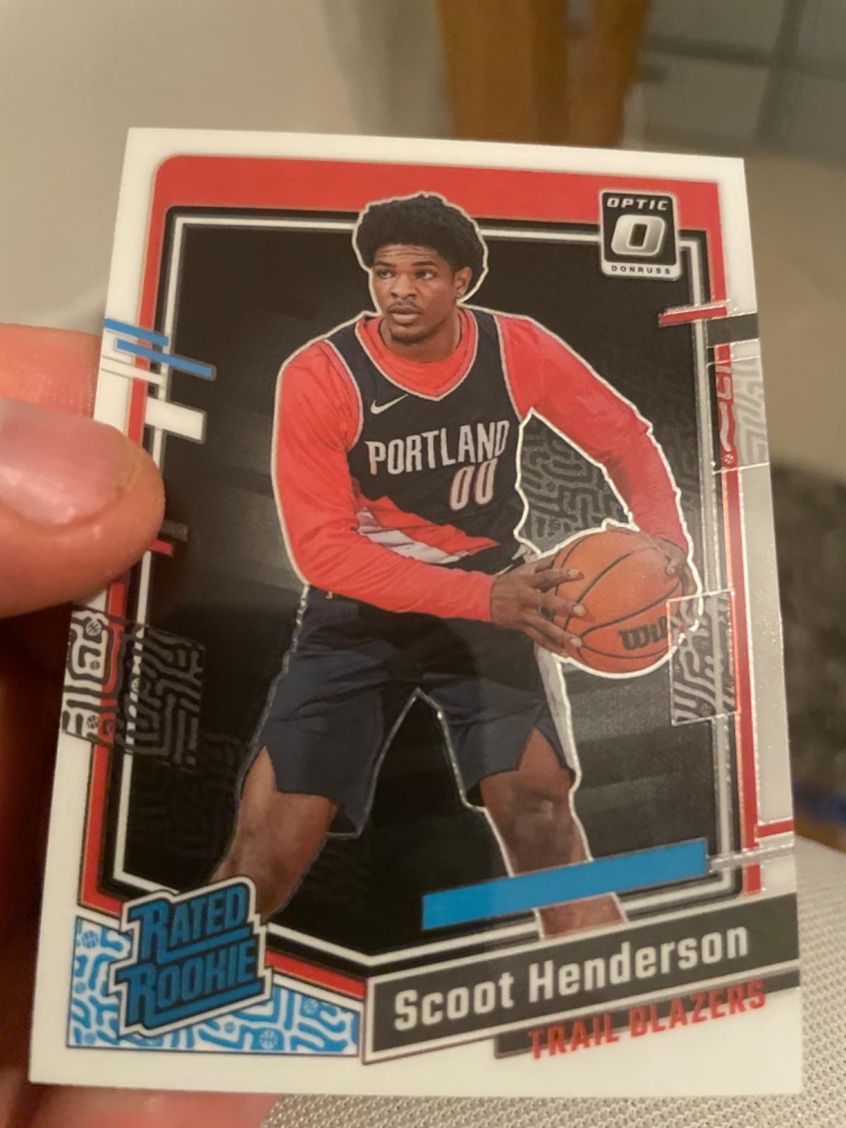 2023 Panini Donruss Optic Scoot Henderson #239 card