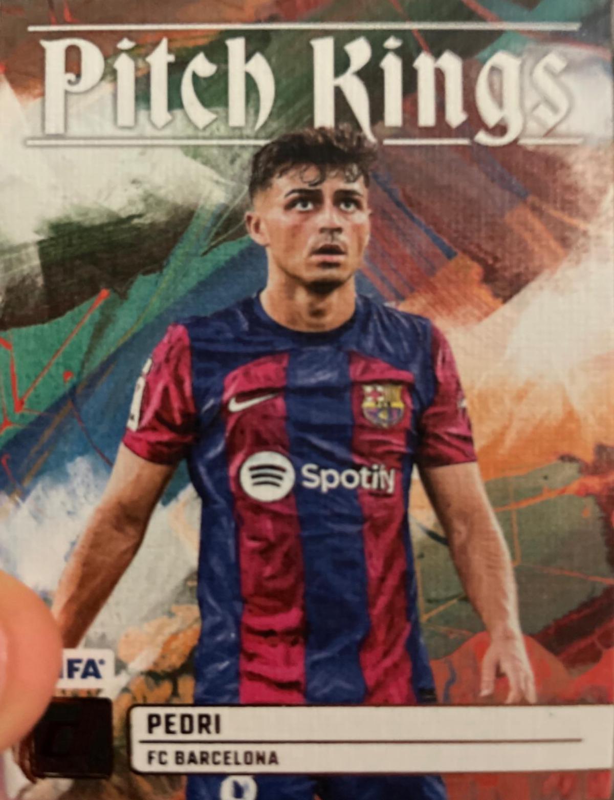 2023 Panini Donruss Pitch Kings Pedri #1 card