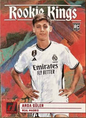 2023 Panini Donruss Rookie Kings Arda Guler [Red] #9 card