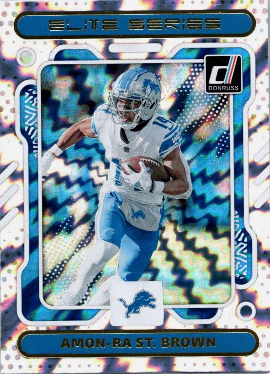 2023 Panini Donruss The Elite Series Amon Ra St. Brown #ES-19 card