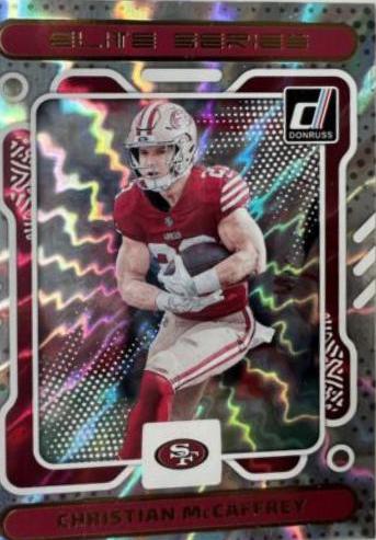 2023 Panini Donruss The Elite Series Christian McCaffrey #ES-13 card