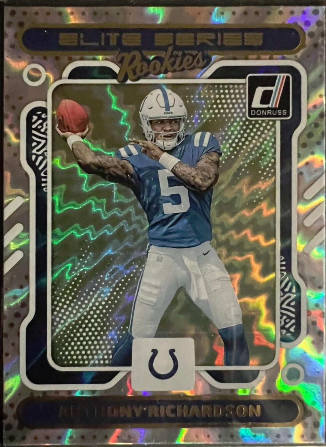 2023 Panini Donruss The Elite Series Rookies Anthony Richardson #2 card