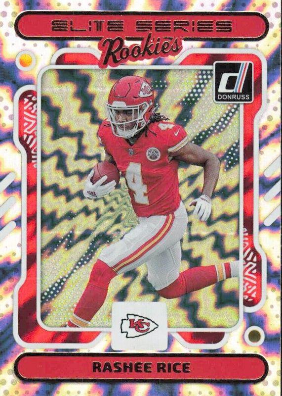 2023 Panini Donruss The Elite Series Rookies Rashee Rice #17 card