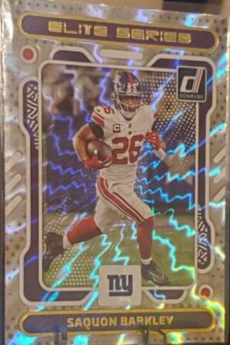 2023 Panini Donruss The Elite Series Saquon Barkley #ES-6 card