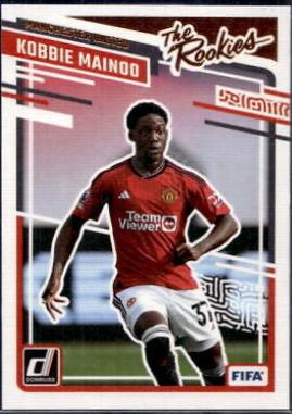 2023 Panini Donruss The Rookies Kobbie Mainoo #7 card