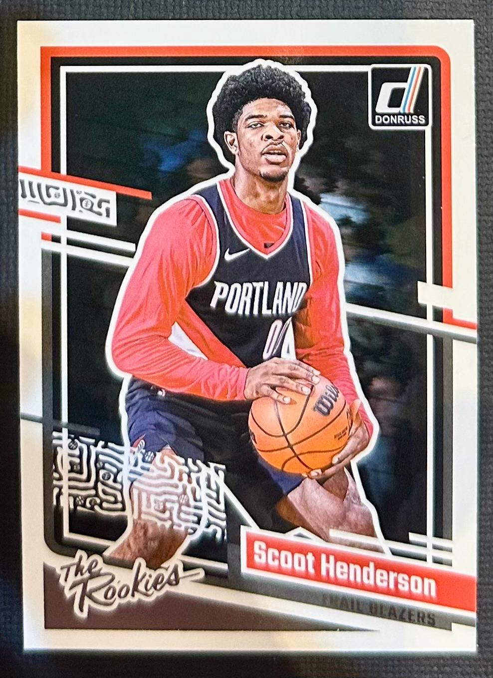 2023 Panini Donruss The Rookies Scoot Henderson #2 card