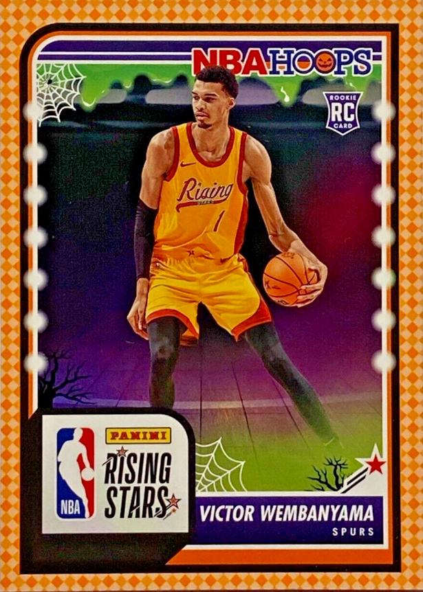 2023 Panini Haunted Hoops Victor Wembanyama [Orange] #282 card