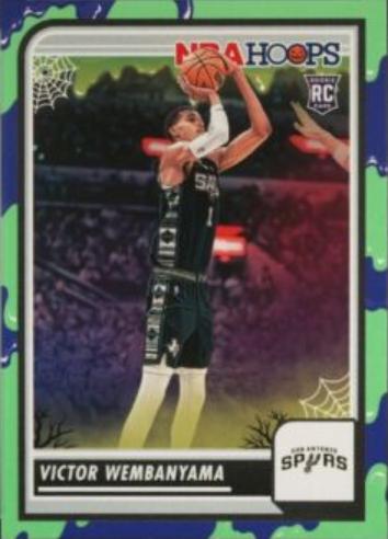 2023 Panini Haunted Hoops Victor Wembanyama [Slime] #108 card