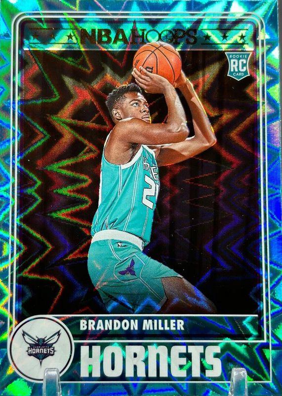 2023 Panini Hoops Brandon Miller [Teal Explosion] #284 card