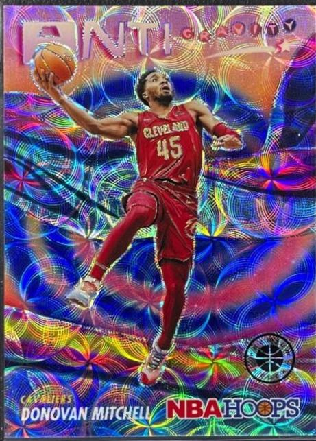 2023 Panini Hoops Premium Stock Anti Gravity Donovan Mitchell #10 card