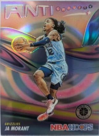 2023 Panini Hoops Premium Stock Anti Gravity Ja Morant [Silver Prizm] #19 card