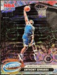 2023 Panini Hoops Premium Stock Attack the Rack Anthony Edwards #7 card