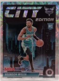 2023 Panini Hoops Premium Stock City Edition Brandon Miller #12 card