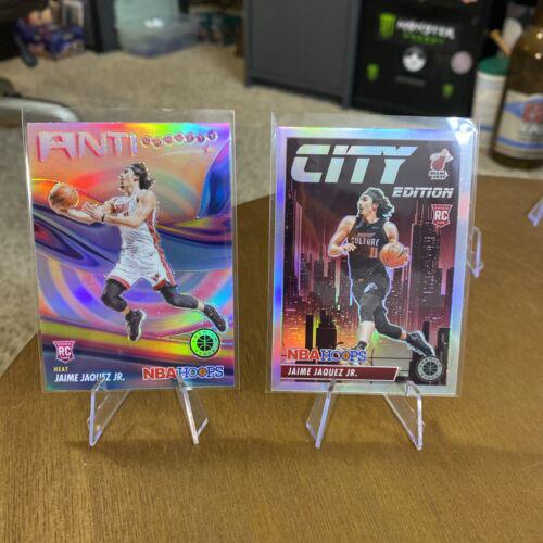 2023 Panini Hoops Premium Stock City Edition Jaime Jaquez Jr. [Silver Prizm] #22 card