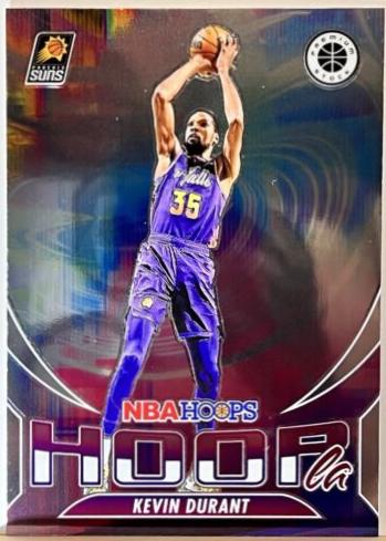 2023 Panini Hoops Premium Stock Hoopla Kevin Durant #1 card