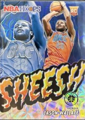 2023 Panini Hoops Premium Stock Sheesh Cason Wallace #3 card