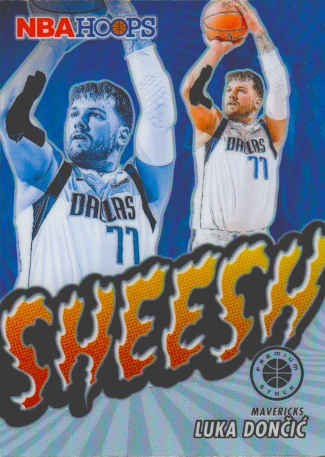 2023 Panini Hoops Premium Stock Sheesh Luka Doncic [Silver Prizm] #16 card