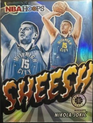 2023 Panini Hoops Premium Stock Sheesh Nikola Jokic [Silver Prizm] #10 card