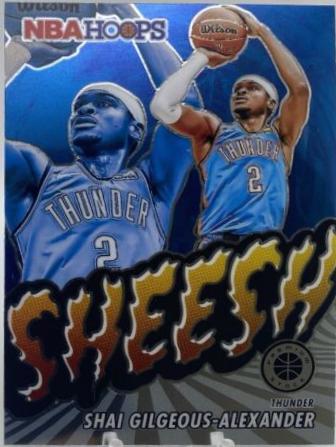 2023 Panini Hoops Premium Stock Sheesh Shai Gilgeous-Alexander #15 card