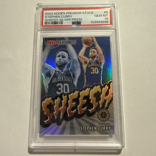 2023 Panini Hoops Premium Stock Sheesh Stephen Curry [Silver Prizm] #5 card