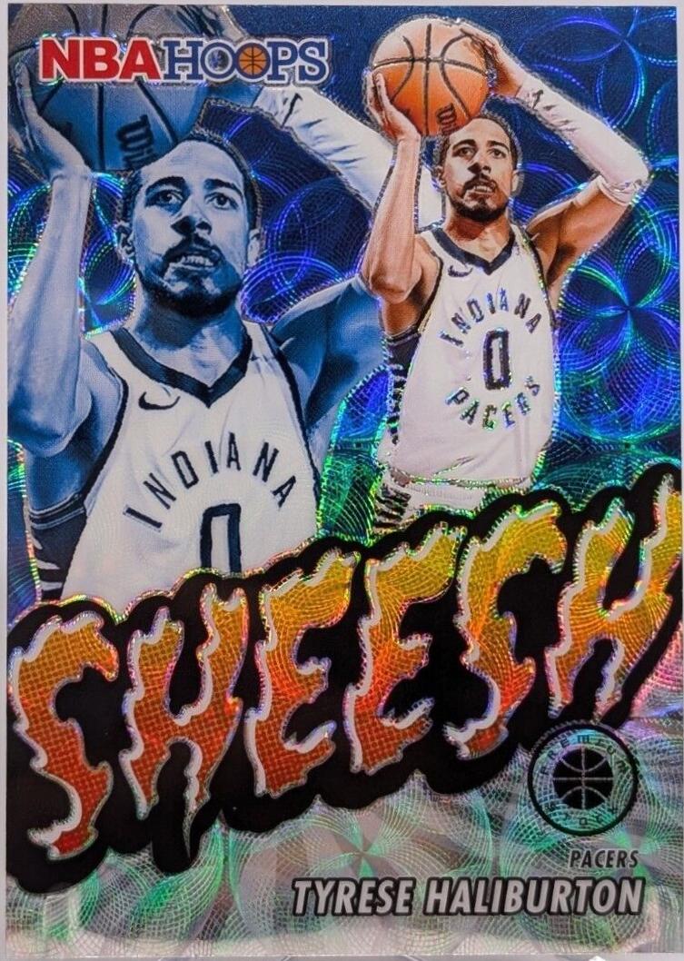 2023 Panini Hoops Premium Stock Sheesh Tyrese Haliburton #9 card