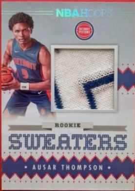 2023 Panini Hoops Rookie Sweaters Ausar Thompson #RSW-AST card