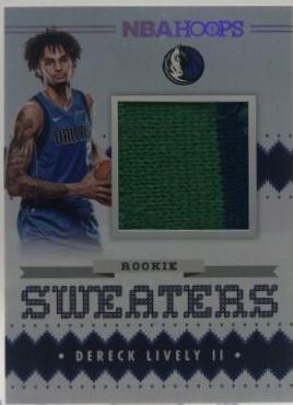 2023 Panini Hoops Rookie Sweaters Dereck Lively II #RSW-DLV card