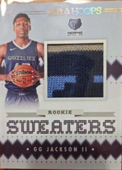 2023 Panini Hoops Rookie Sweaters GG Jackson II #RSW-GJJ card