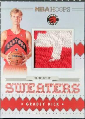 2023 Panini Hoops Rookie Sweaters Gradey Dick #RSW-GDI card