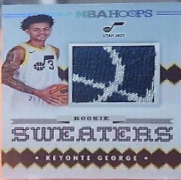 2023 Panini Hoops Rookie Sweaters Keyonte George #RSW-KYG card