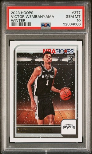 2023 Panini Hoops Victor Wembanyama [Winter] #277 card