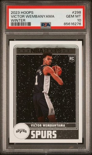 2023 Panini Hoops Victor Wembanyama [Winter] #298 card
