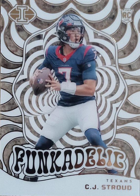 2023 Panini Illusions Funkadelic C.J. Stroud #14 card