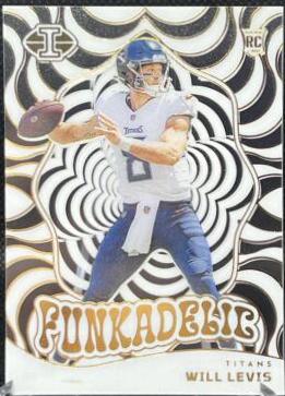 2023 Panini Illusions Funkadelic Will Levis #19 card