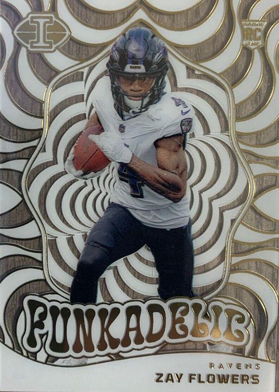 2023 Panini Illusions Funkadelic Zay Flowers #20 card