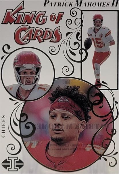 2023 Panini Illusions King of Cards Patrick Mahomes II #12 card