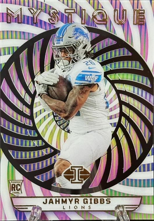 2023 Panini Illusions Mystique Jahmyr Gibbs #12 card