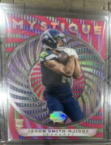 2023 Panini Illusions Mystique Jaxon Smith-Njigba [Pink] #17 card