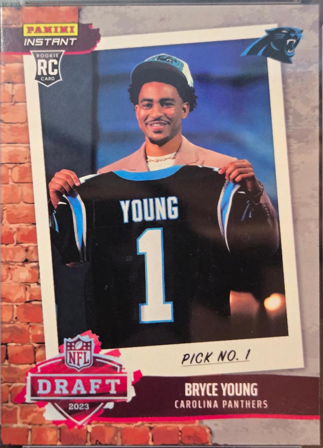 2023 Panini Instant Bryce Young [NFL Draft Night] #DN1 card