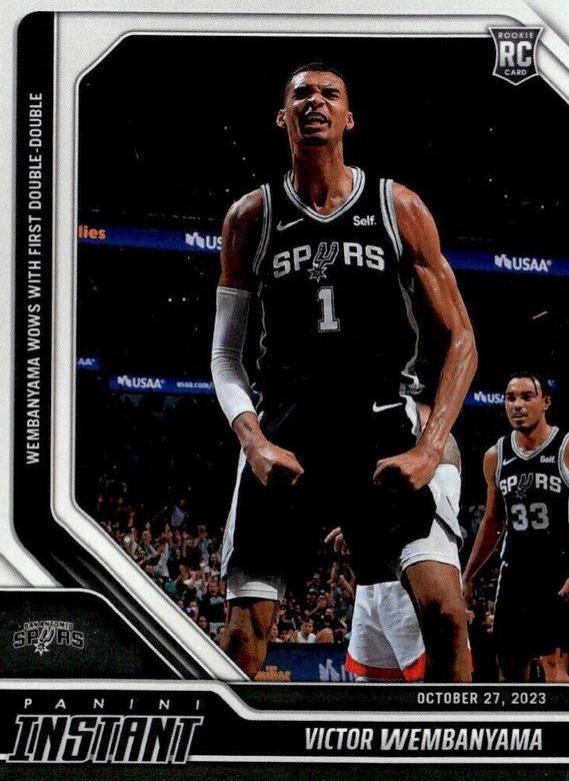 2023 Panini Instant Victor Wembanyama #19 card