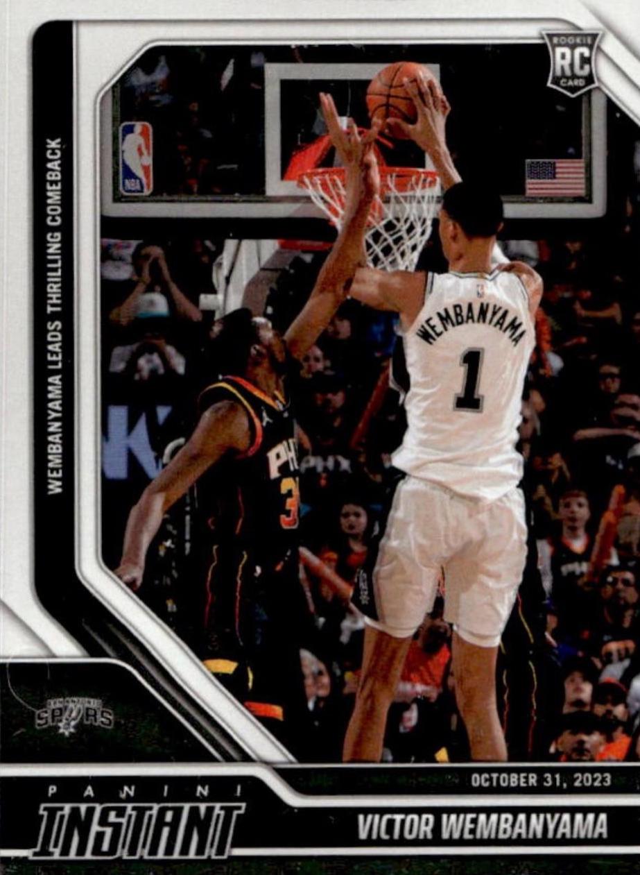 2023 Panini Instant Victor Wembanyama #26 card