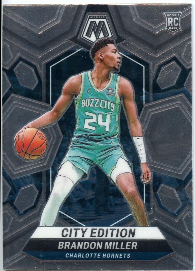 2023 Panini Mosaic Brandon Miller #277 card
