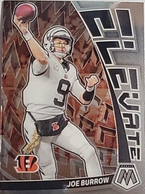 2023 Panini Mosaic Elevate Joe Burrow #E-JB card