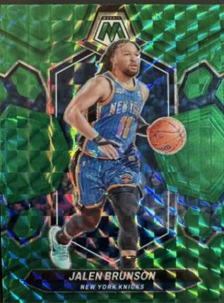 2023 Panini Mosaic Jalen Brunson [Green] #67 card