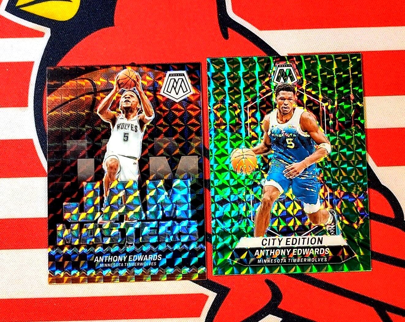 2023 Panini Mosaic Jam Masters Anthony Edwards [Mosaic] #17 card