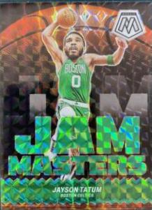 2023 Panini Mosaic Jam Masters Jayson Tatum [Green] #5 card