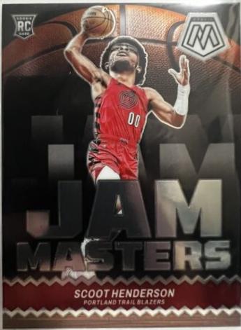 2023 Panini Mosaic Jam Masters Scoot Henderson #13 card