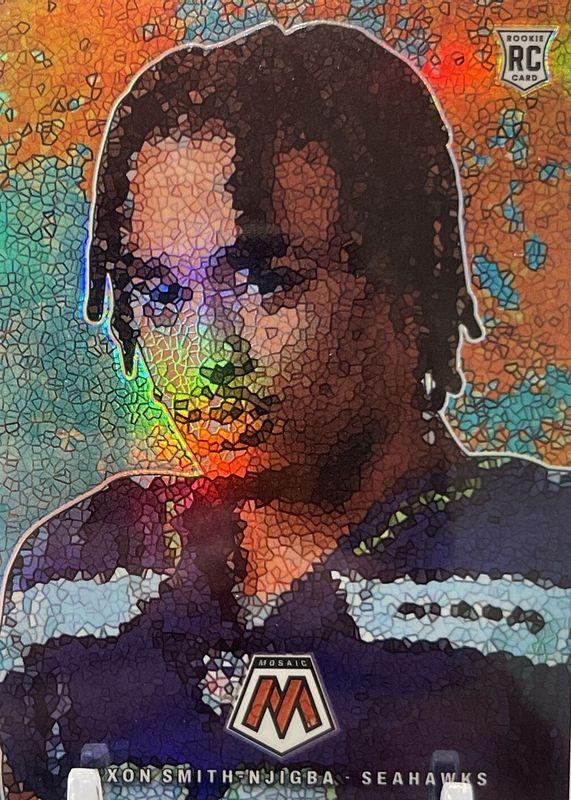 2023 Panini Mosaic Micro Jaxon Smith Njigba #MM-7 card