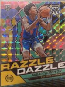 2023 Panini Mosaic Razzle Dazzle Ausar Thompson #8 card