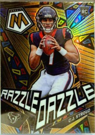 2023 Panini Mosaic Razzle Dazzle C. J. Stroud #RD-16 card